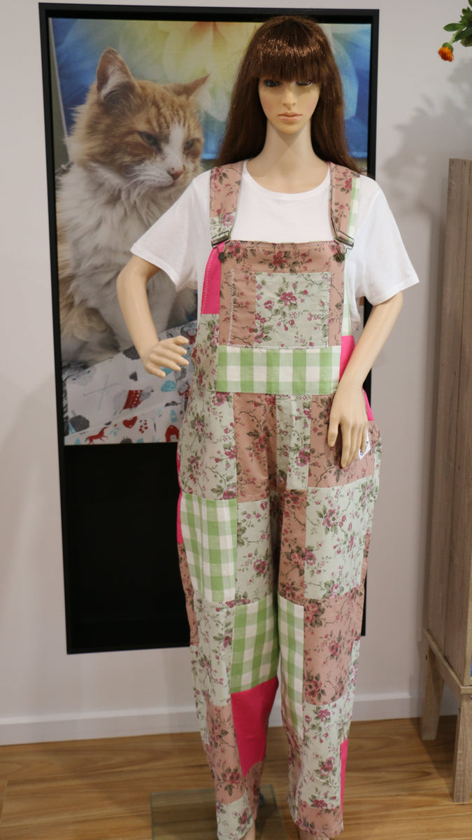 Cottage Flowers Overalls