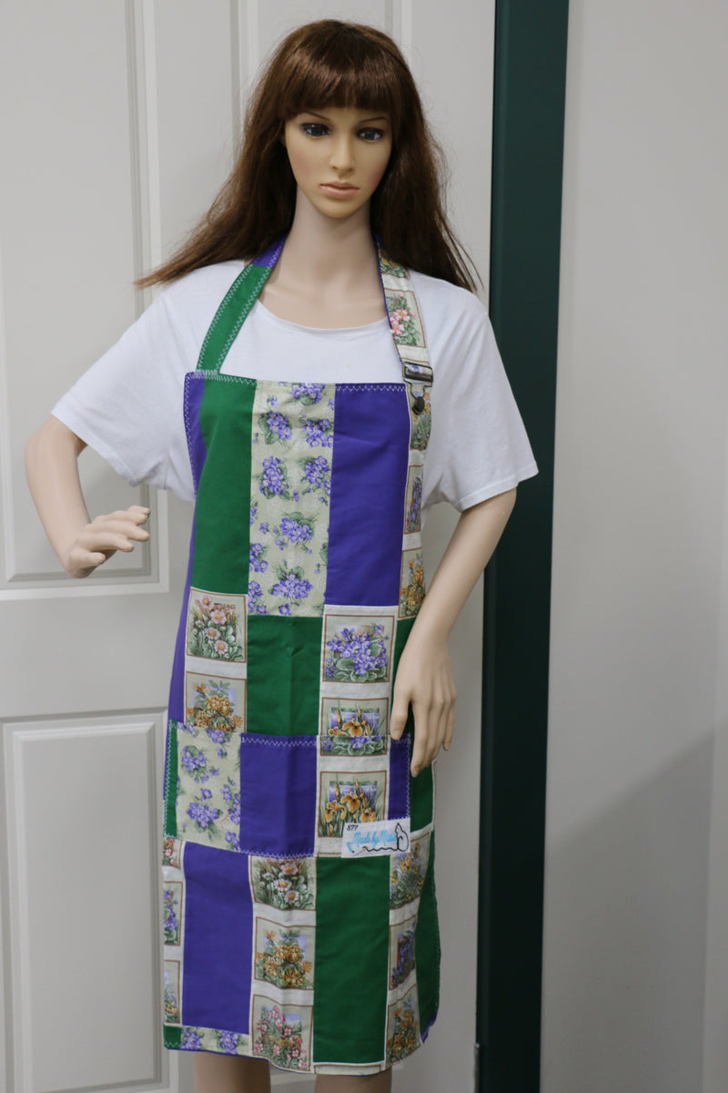 #877 Dutch Iris Apron