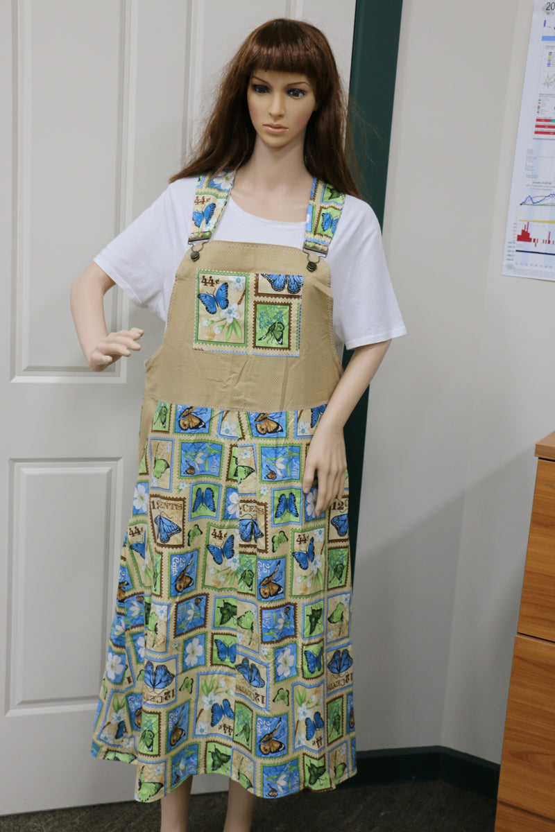 Butterflies Stamp Pinafore