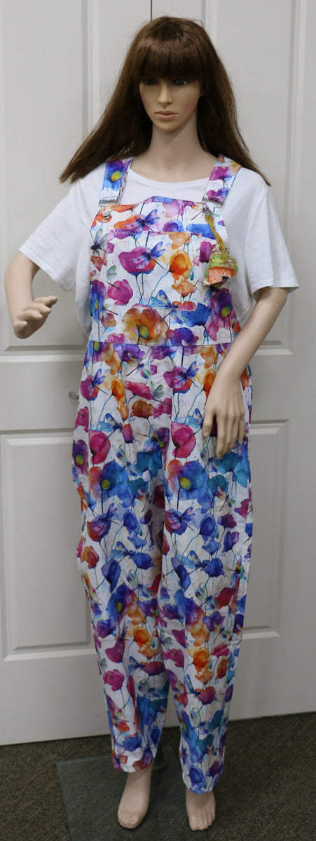 #1004 Water Colour Overalls
