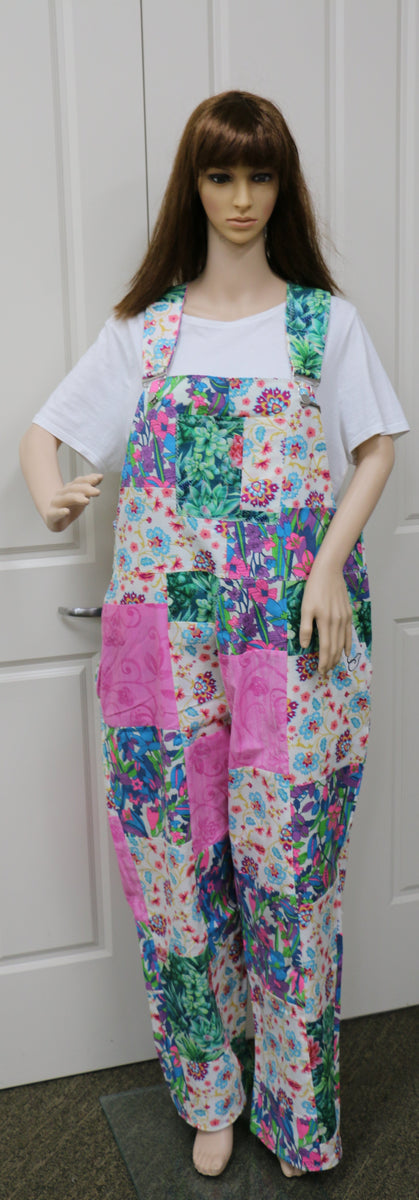 Spring Flowers Overalls