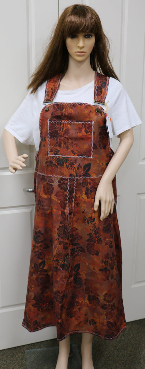 Brown Roses Pinafore