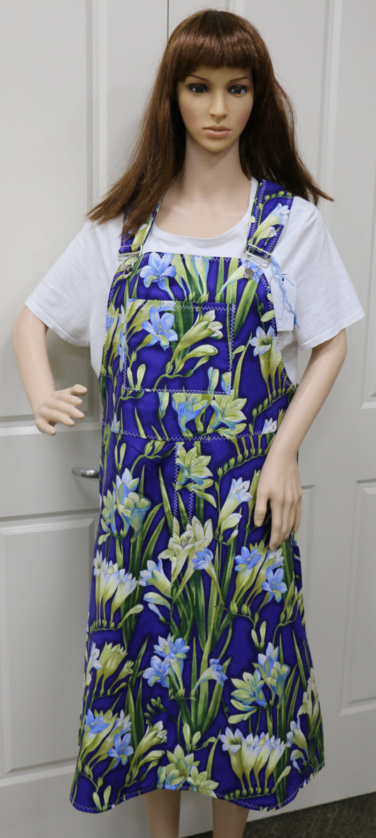Blue Freesia Pinafore