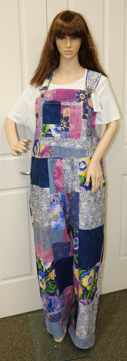 Pansies Overalls