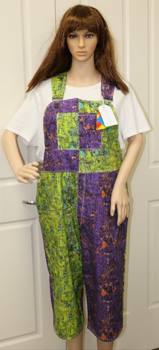 Split Graffiti Overalls