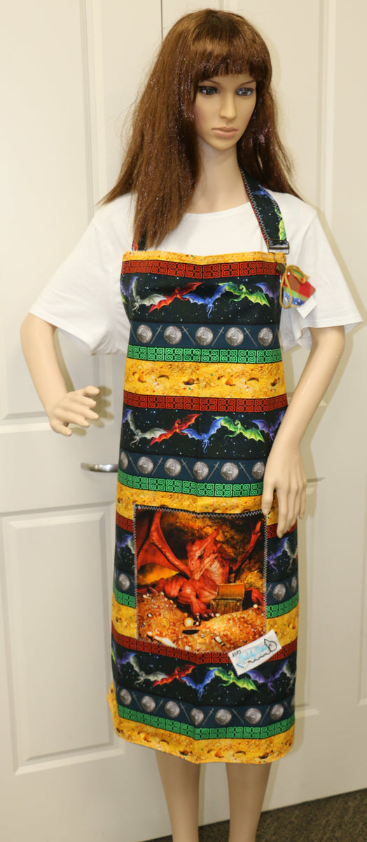 #1075 Dragon Apron