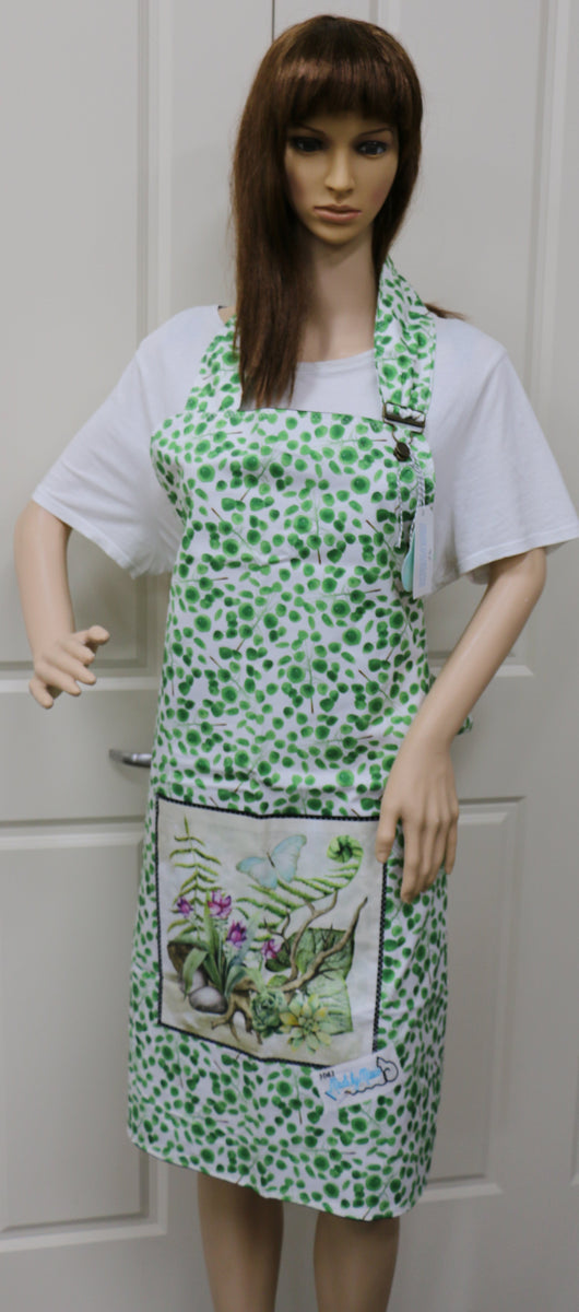 #1061 Delicate Fern Apron