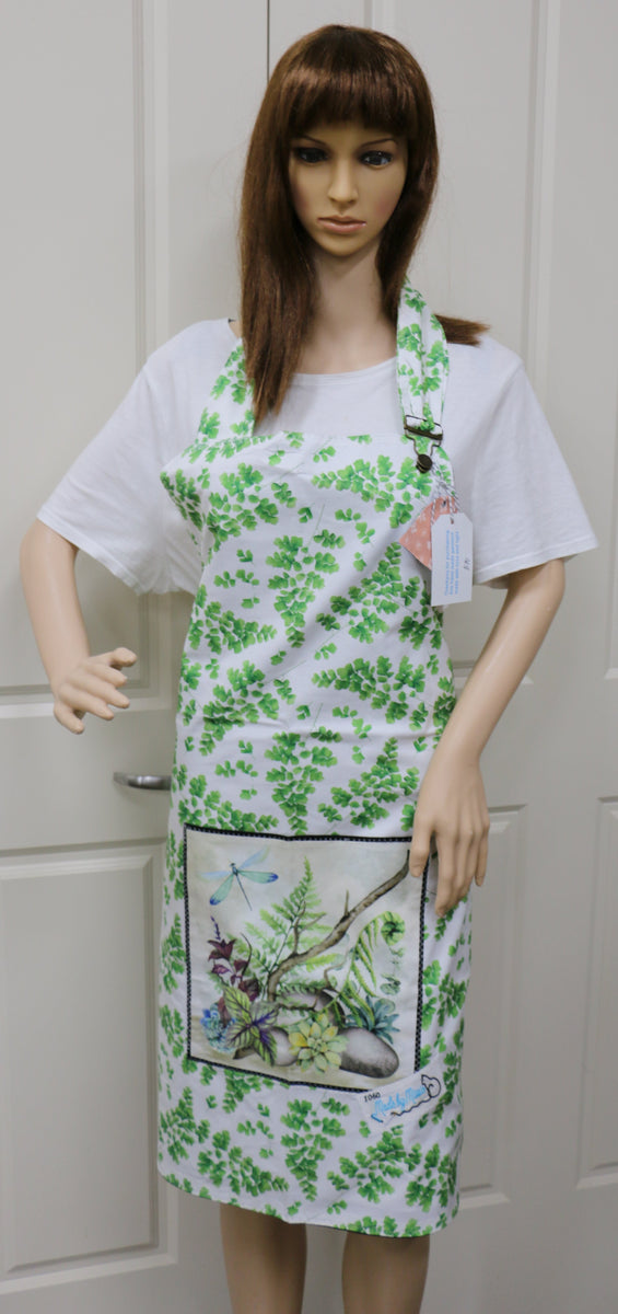 #1060 Maidenhair Fern Apron