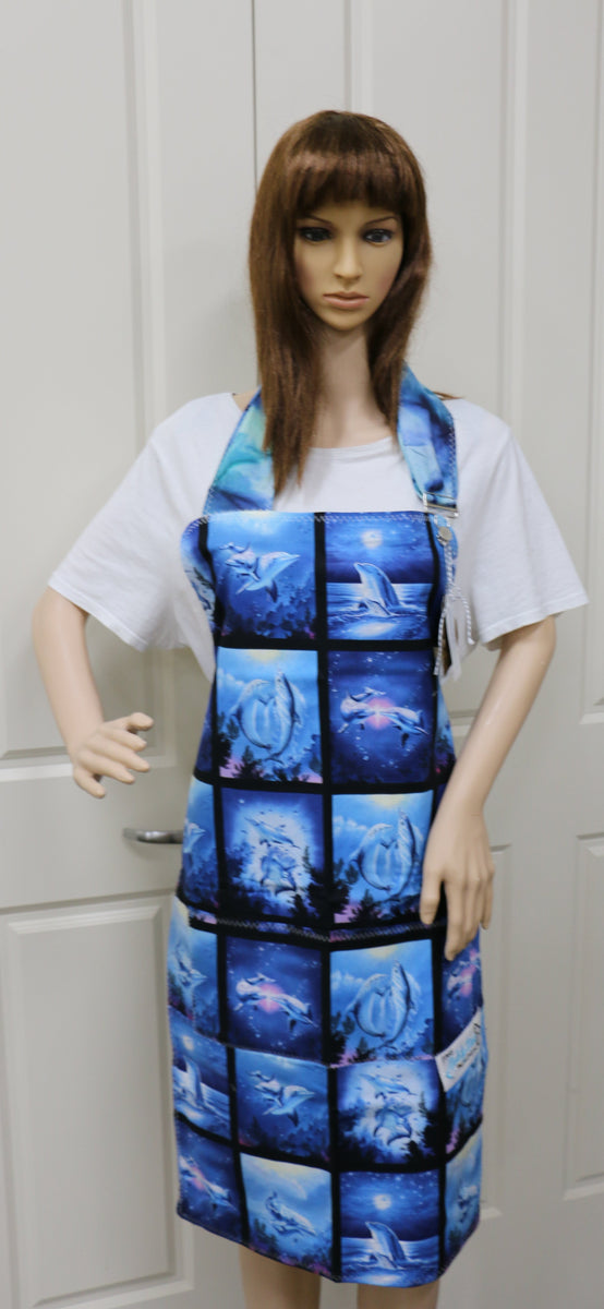 #1066 Dolphin Apron