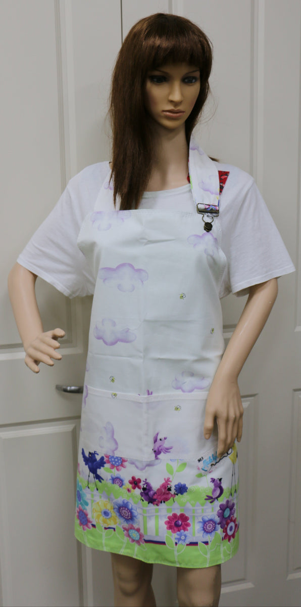 #983 Lets Chat Apron