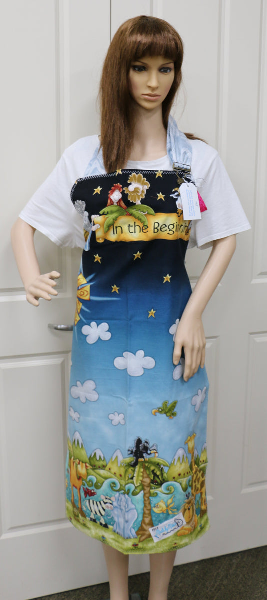 #1055 n the Beginning Apron