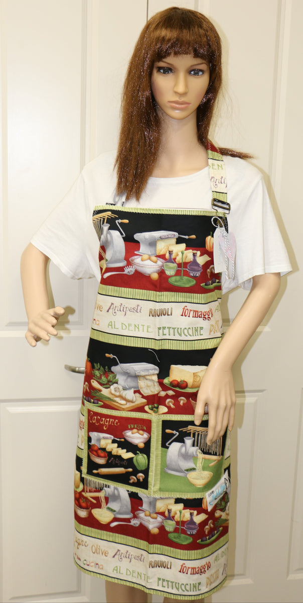 #1070 Lets Cook Pasta Apron