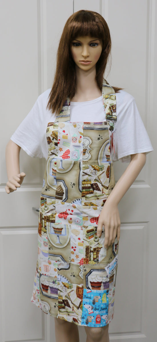 #1024 Cakes, Books & Dogs Apron