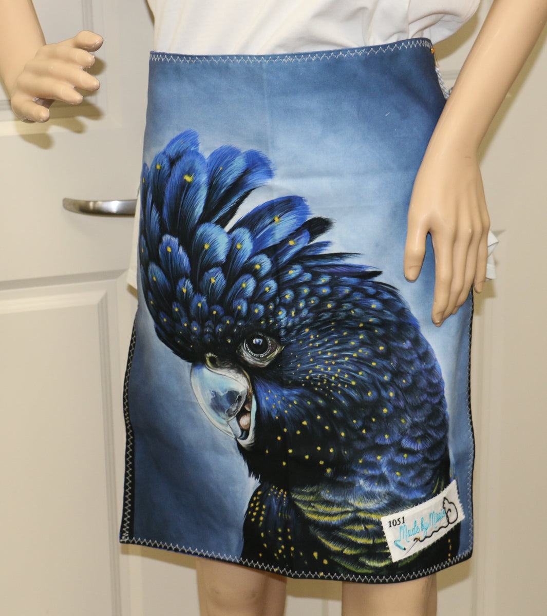 Blue Cockie Apron