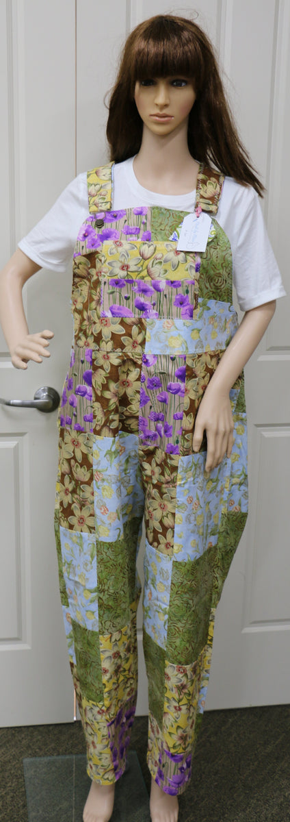#1223 Fresh as a Poppy Overalls