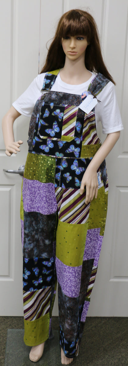 Gold & Purple Overalls
