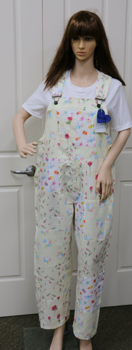 #1203 Classic Cream Overalls