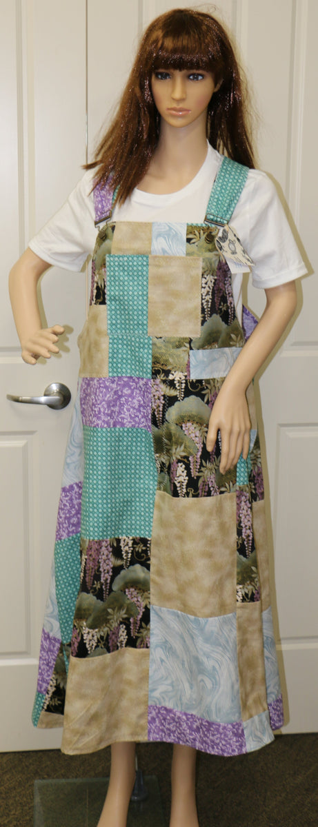 #1281 Wisteria Pinafore