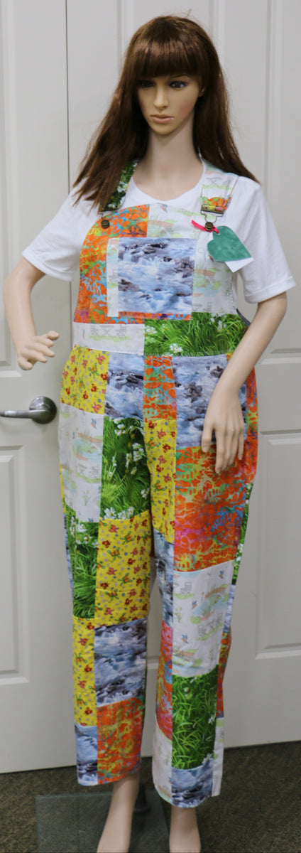 #1284 Lets go to the Park Overalls