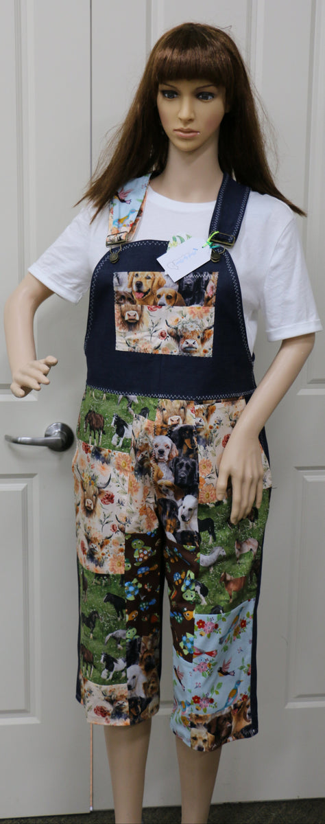 #1229 Animal Lovers Overalls