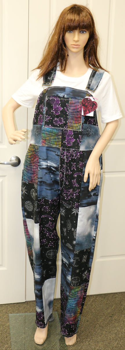 #1265 Dark & Stormy Overalls