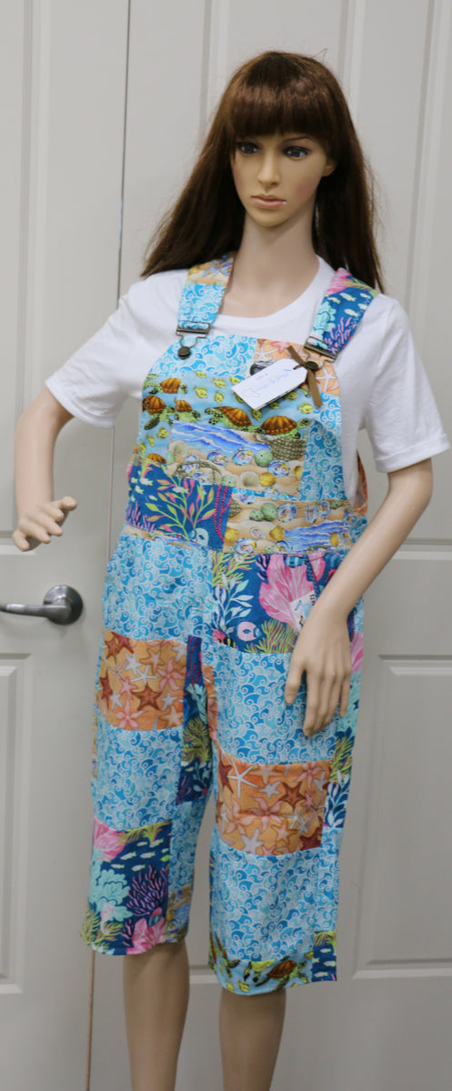#1239 By The Sea Overalls