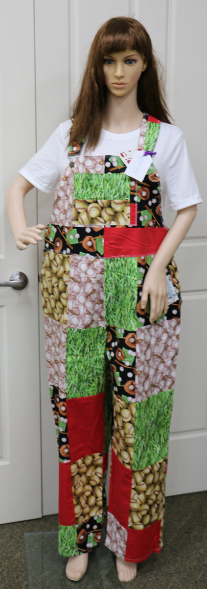 #1188 Baseball Overalls