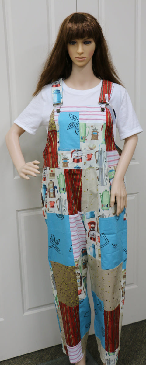 Polly Put the Kettle on Overalls