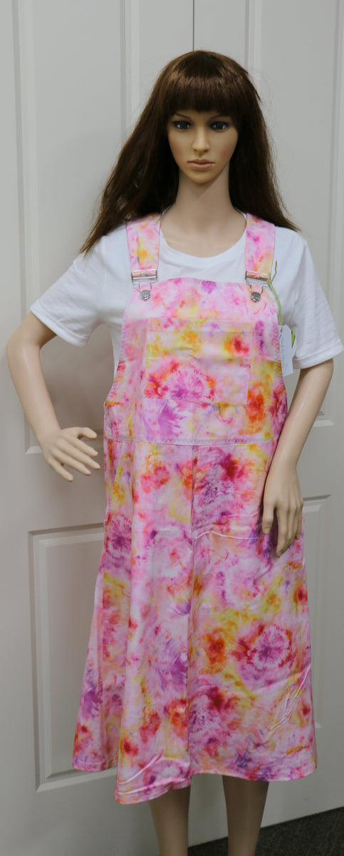 Pink Fireworks Pinafore