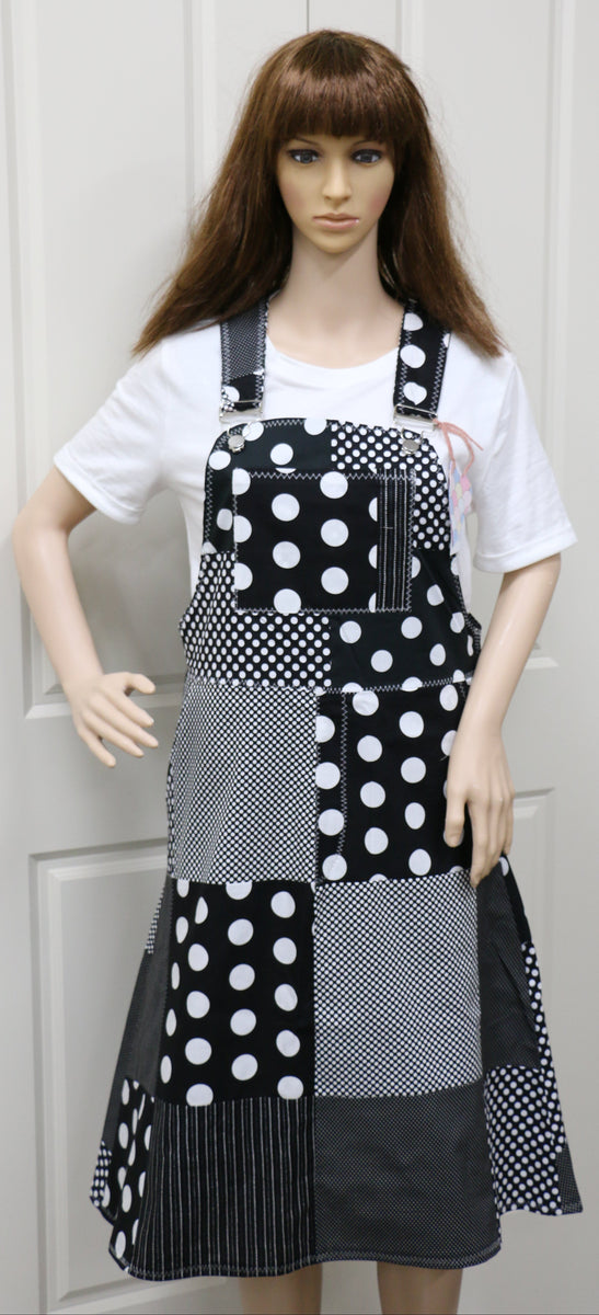 Black n White Pinafore