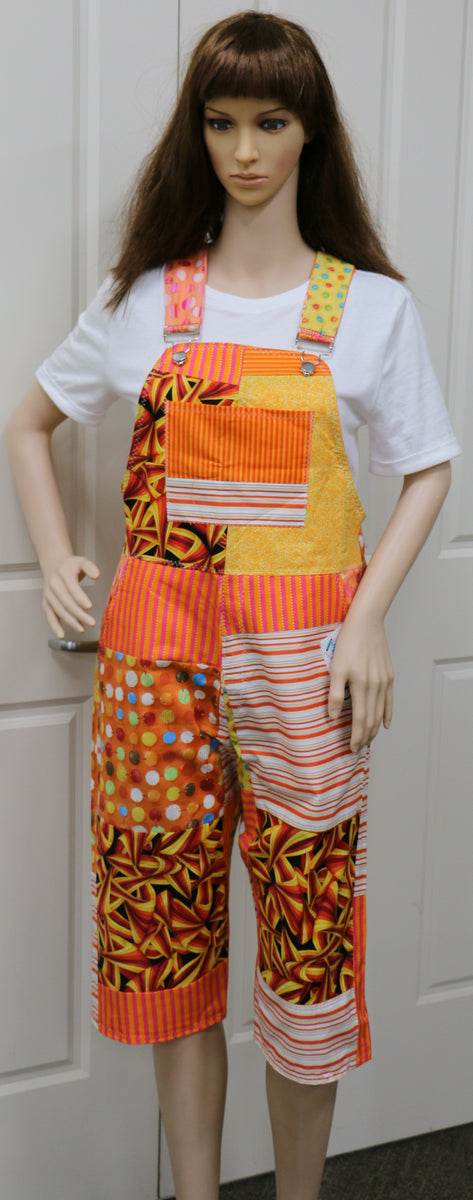 #1395 All things Orange Overalls