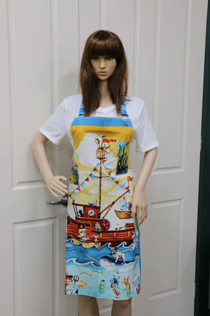 #1419 Sail Away Apron