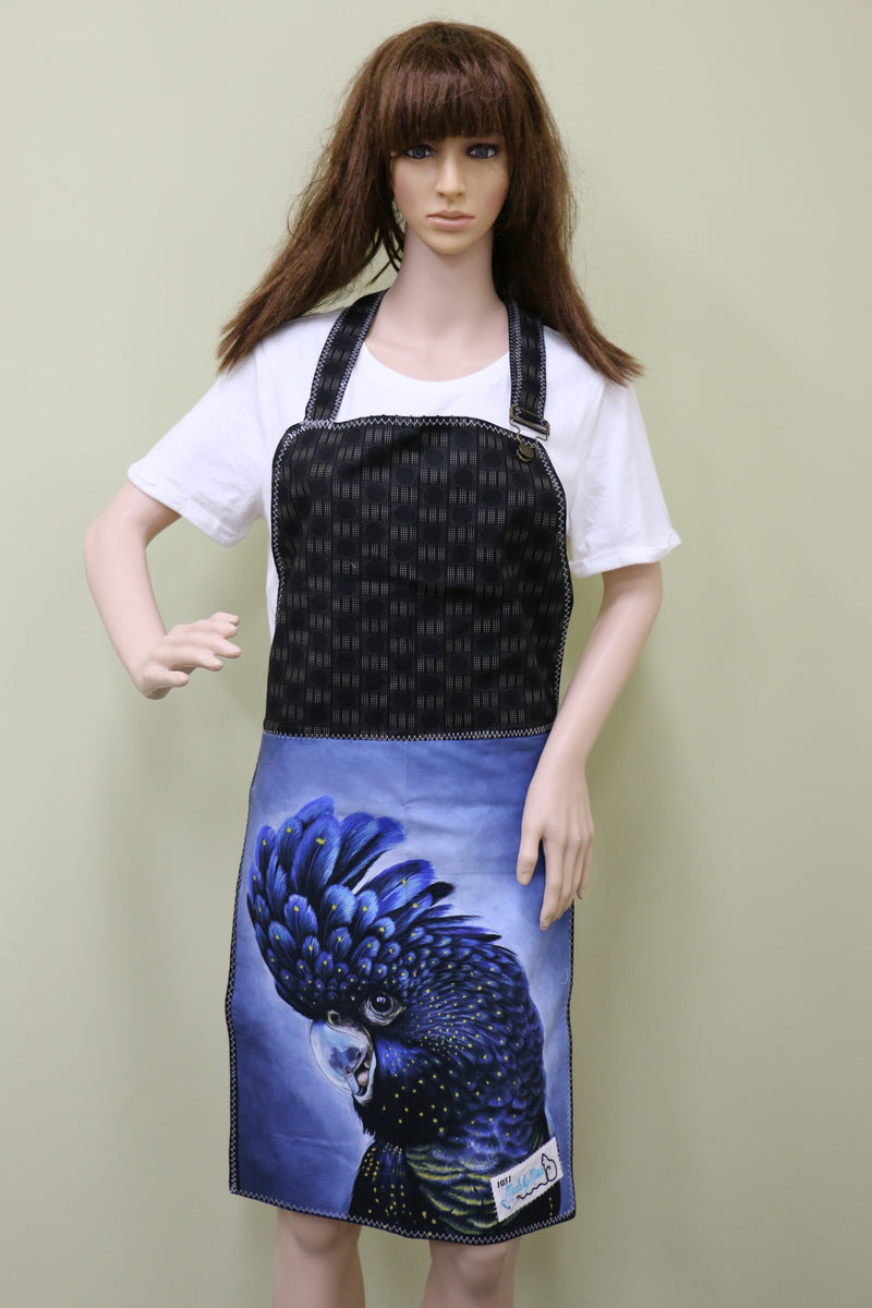 #1051 Blue Galah Apron