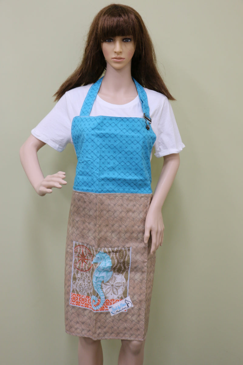 #865 Seahorse Apron
