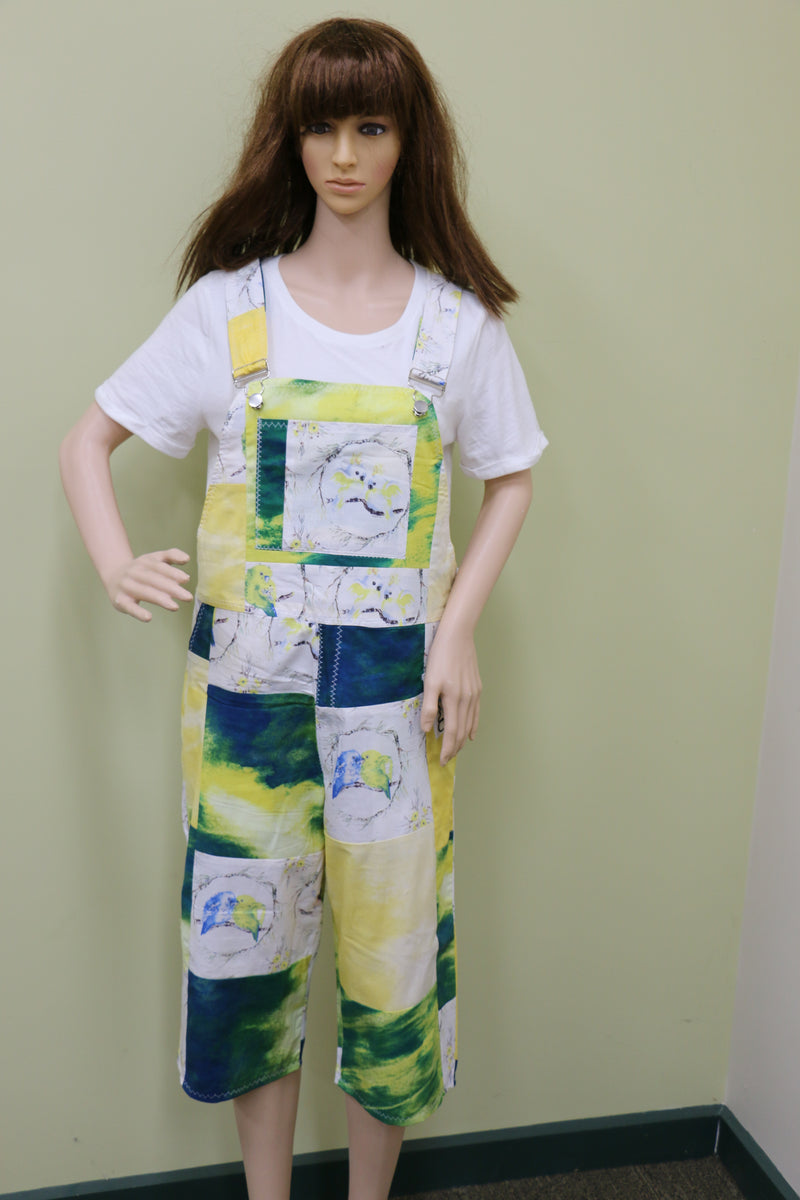 #1644 Lovebirds Overalls