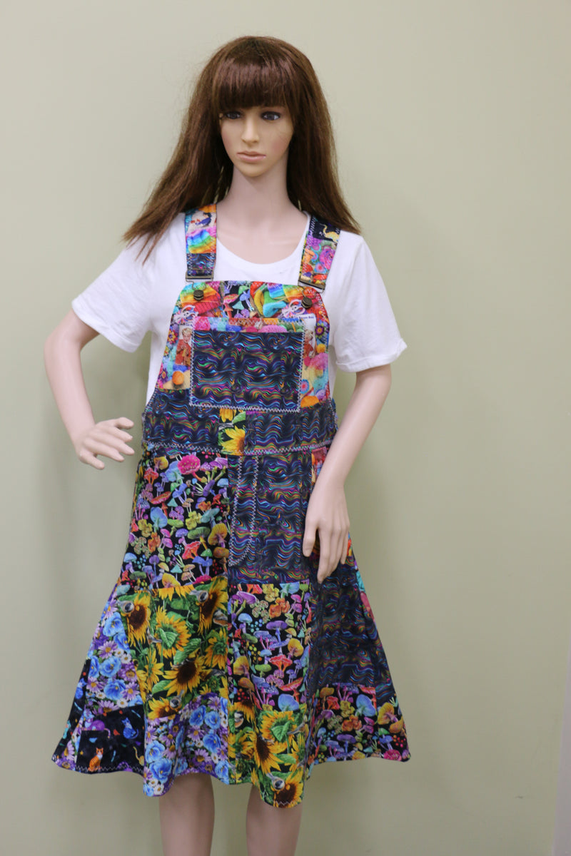 #1631 Magical Mushrooms Pinafore