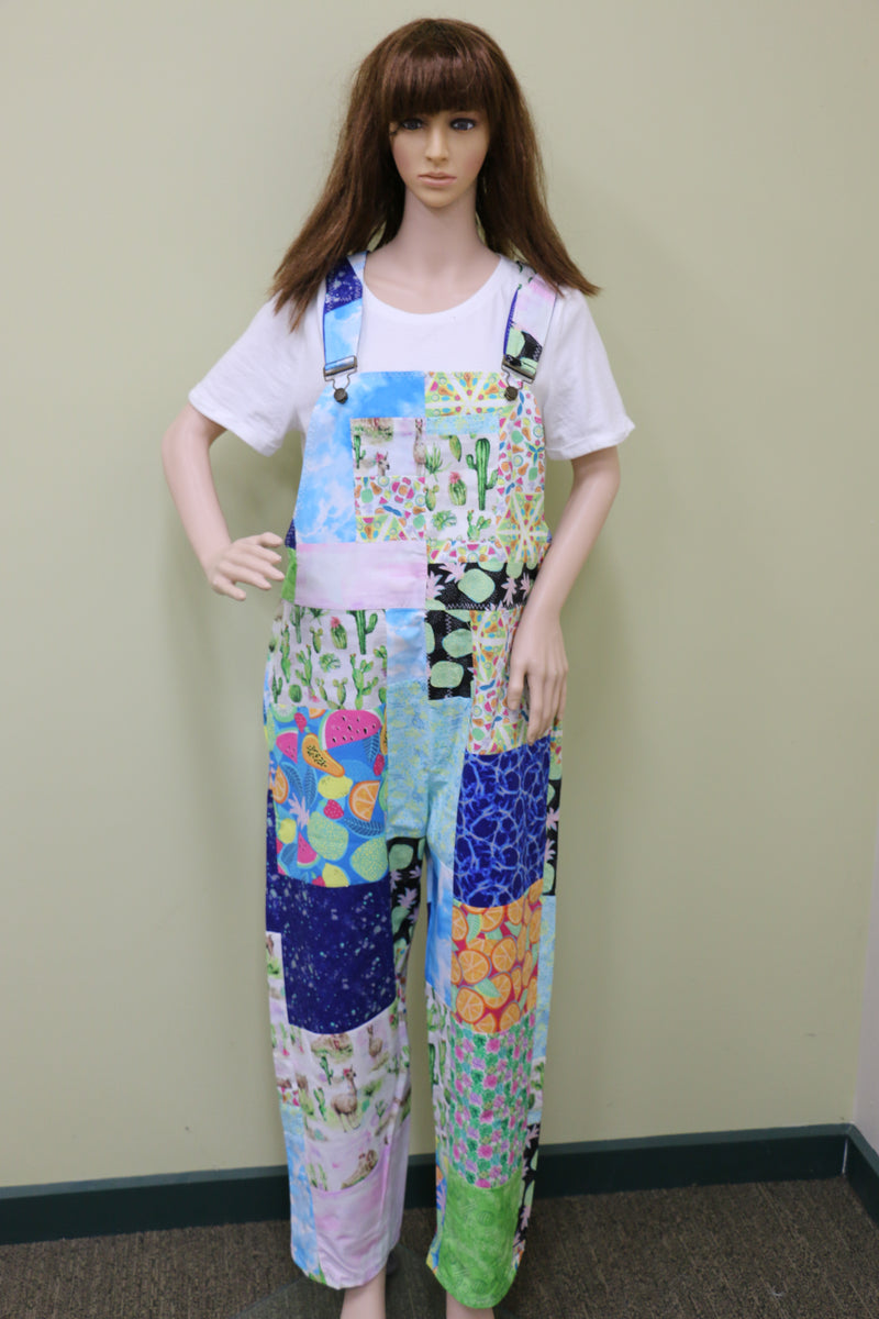 #1699 Prickly Fruit Salad Overalls