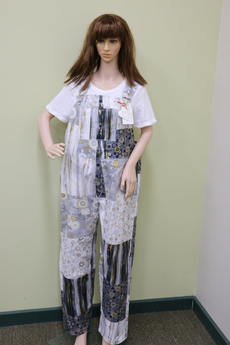 #1749 A Touch OF Gold Overalls