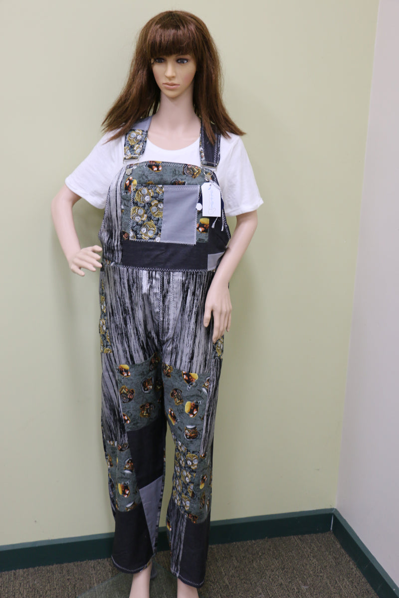 #1716 Back in Time Overalls