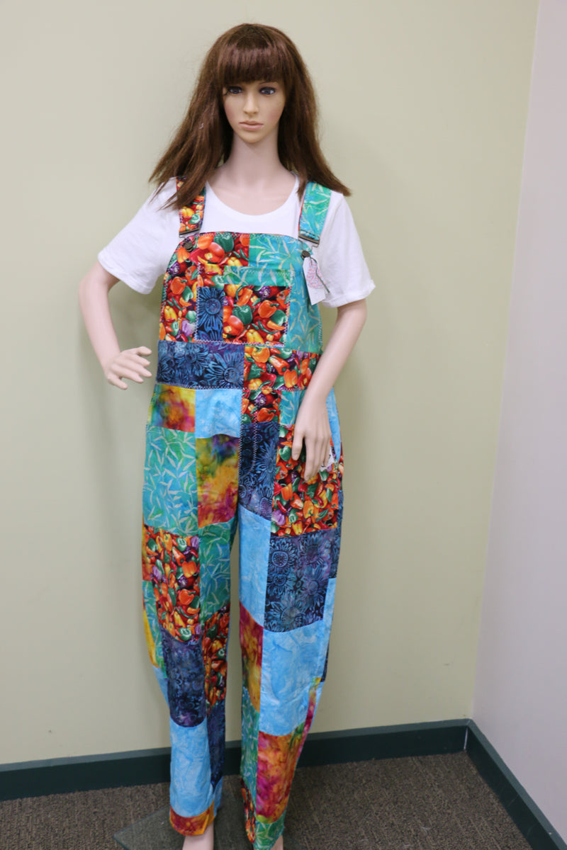 #1828 Red Hot Chili & Capsicum Overalls