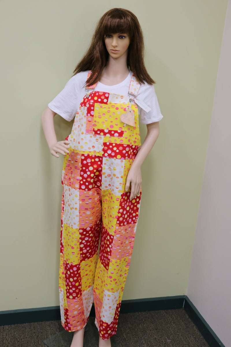 #893 Bright Spot overalls