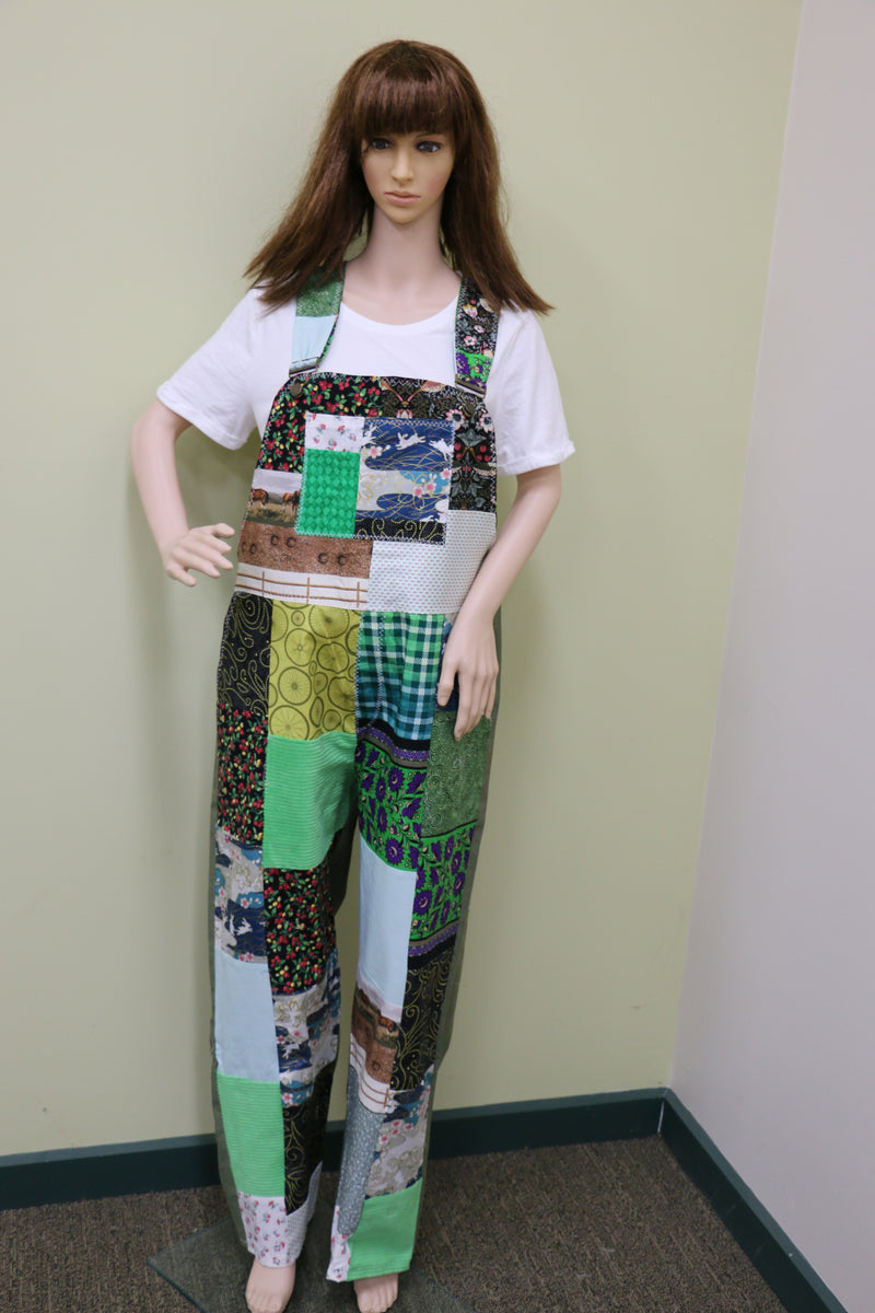 #1686 White Rabbit Overalls