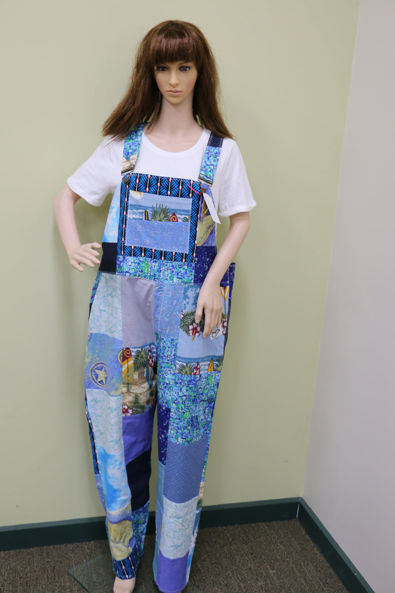 #1652 Surfs Up Overalls