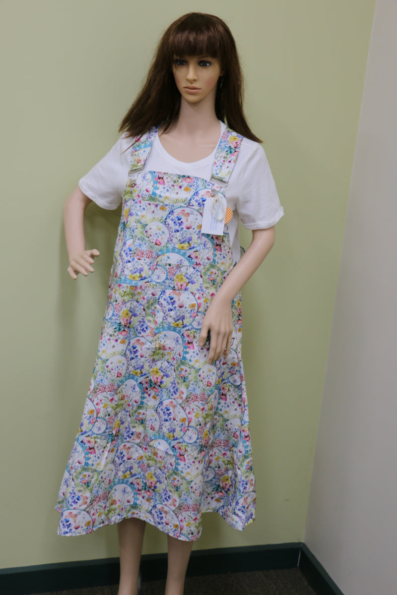 #1775 Cottage Garden Pinafore