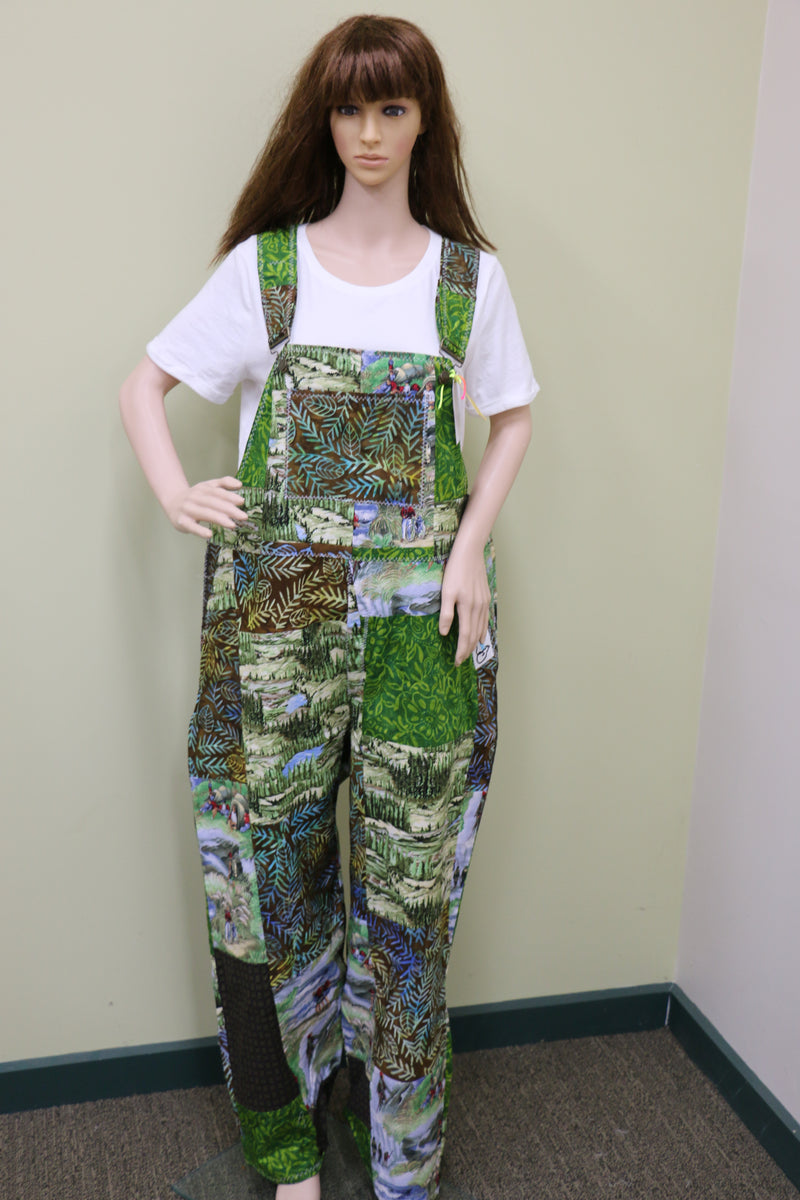 #1645 Camping in the Wilderness Overalls