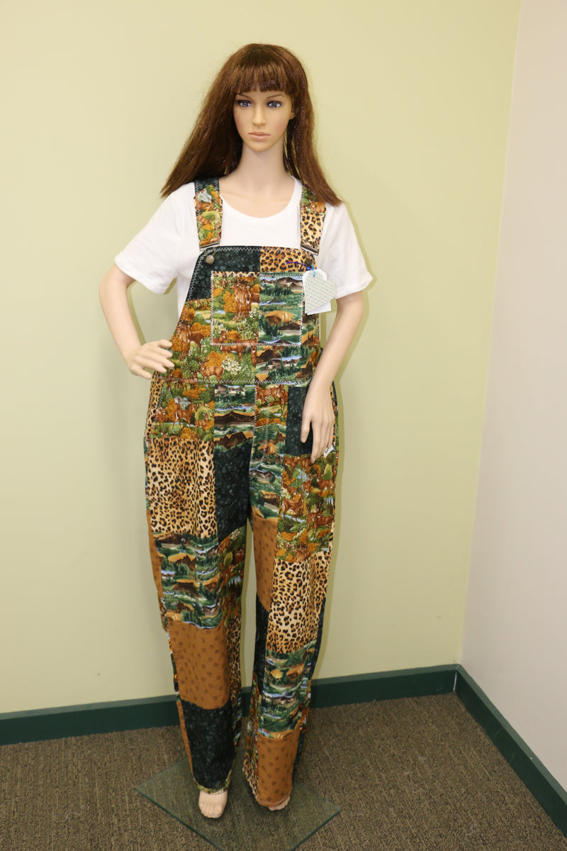 #1646 Wild & Free Overalls