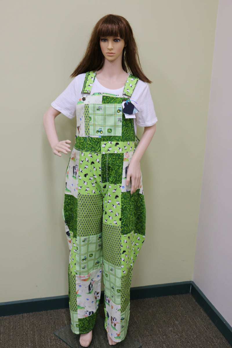 #1642 Where is the Green Sheep Overalls