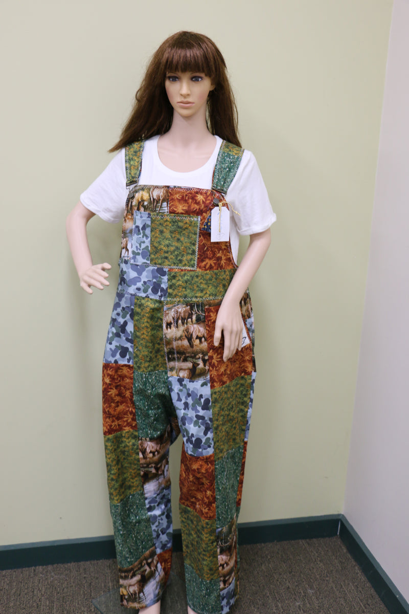 #1717 Camouflage Overalls