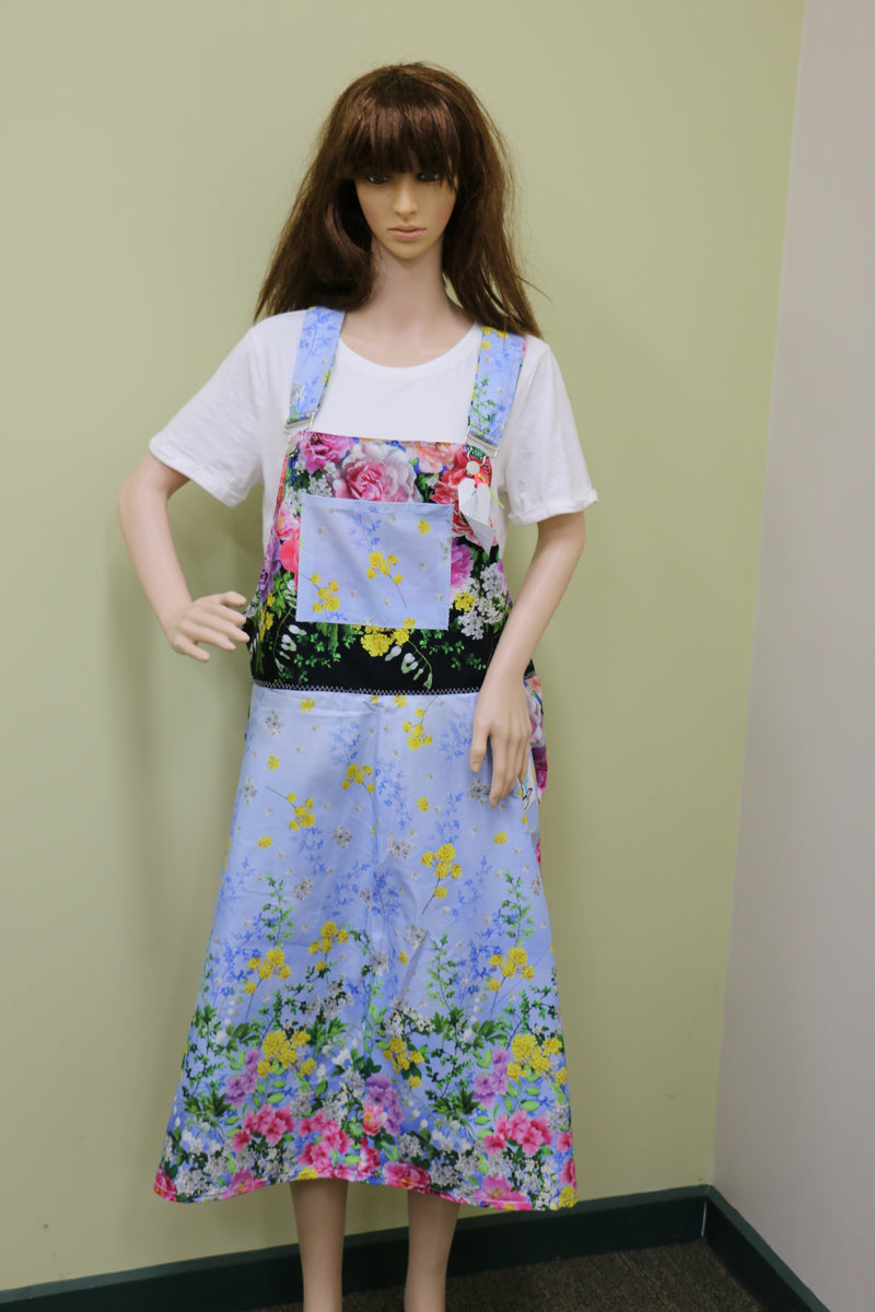 #1768 Flower Field Pinafore