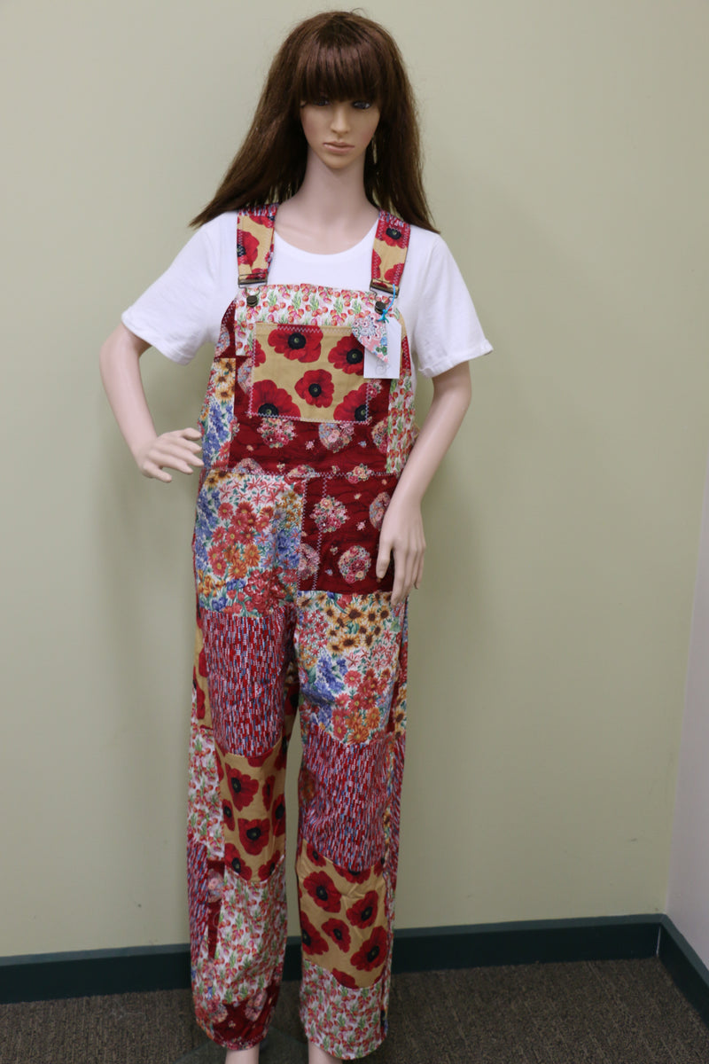 #1909 Fresh Flower Overalls